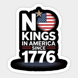 No-kings-in-america Sticker